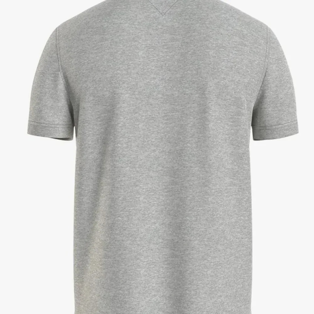 NWT Tommy Hilfiger Men's Short Sleeve Moisture Wicking Polo Shirt heather gray - Picture 6 of 6